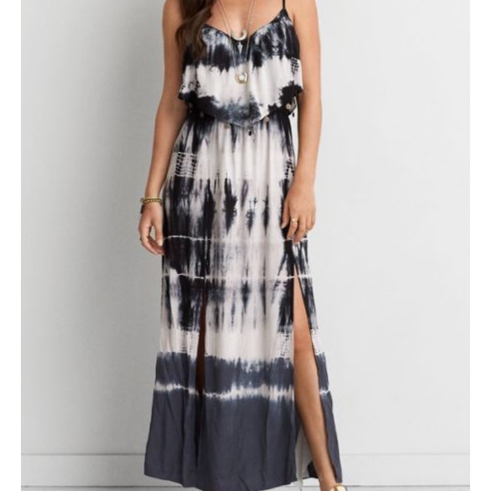 TIE DYE MAXI DRESS